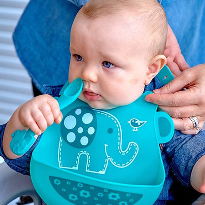 Marcus & Marcus Silicone Animal Baby Feeding Spoon Marcus & Marcus Silicone Animal Baby Feeding Spoon 