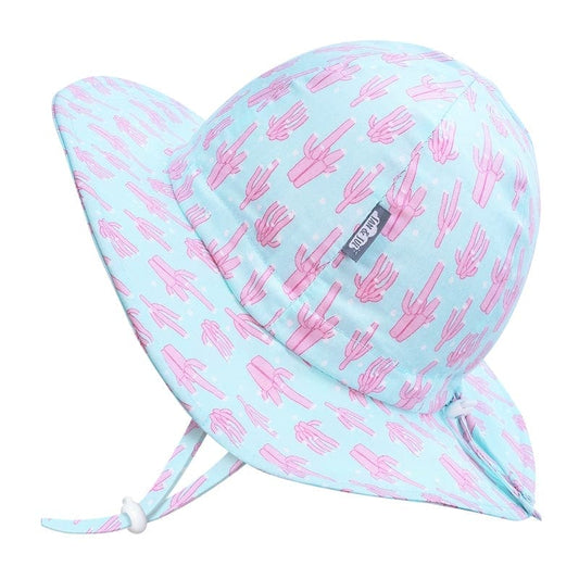 Jan & Jul Kids Gro-With-Me® Cotton Floppy UPF 50+ Sun Hats Coral / XL (5-12Y) HCF0-COR-XL