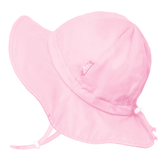 Jan & Jul Kids Gro-With-Me® Cotton Floppy UPF 50+ Sun Hats Pink / XL (5-12Y) HCF0-PNK-XL