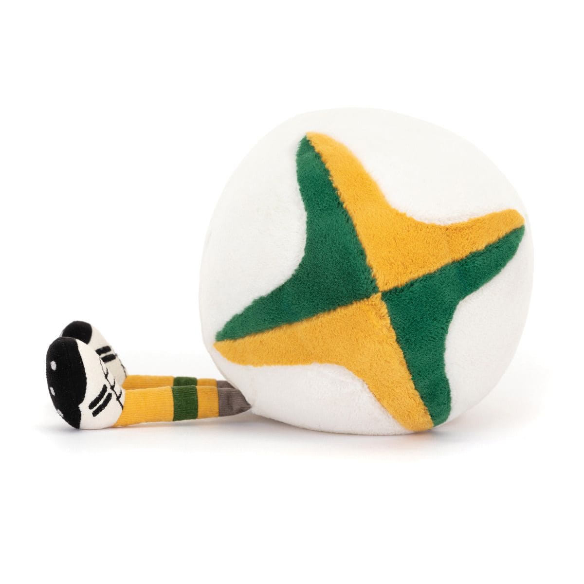 Jellycat Amuseables Sports Australian Rugby Ball soft toy 29cm