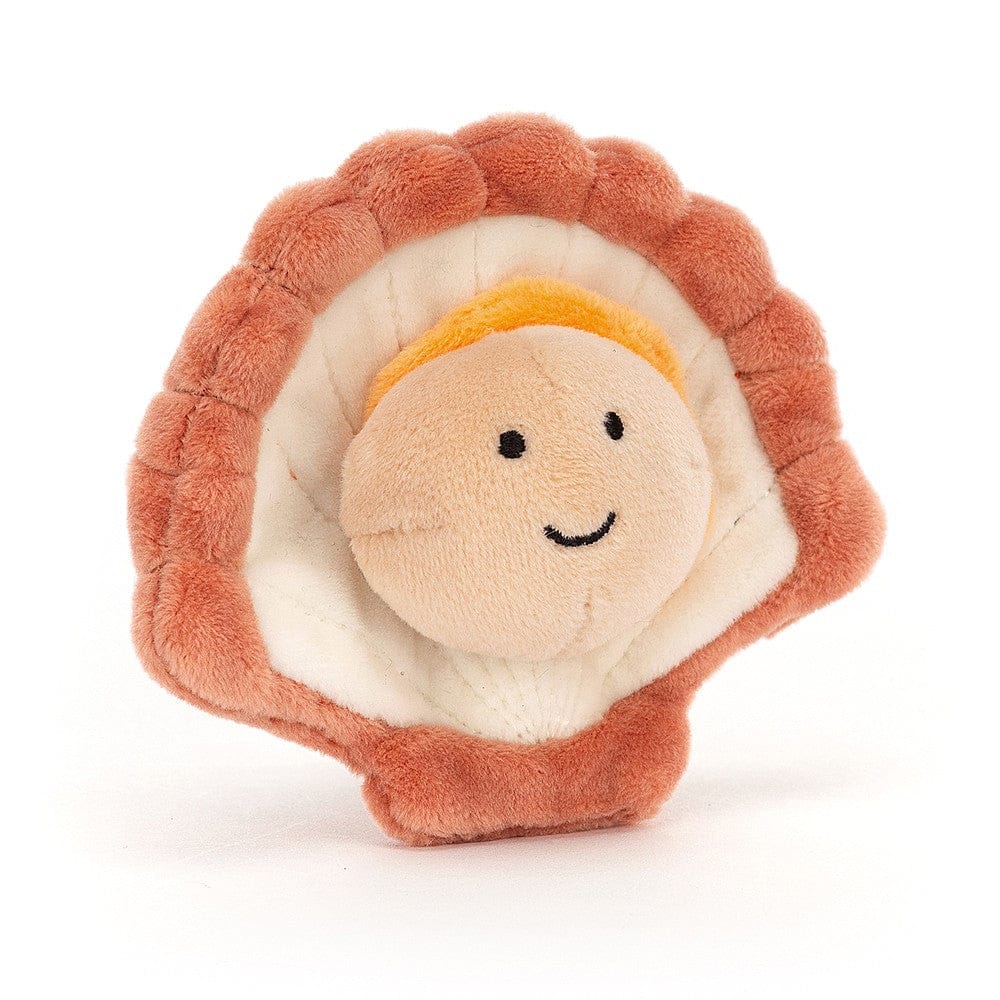 Jellycat Sensational Seafood Scallop Jellycat Sensational Seafood Scallop 